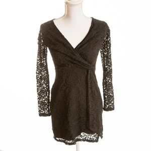Abercrombie and Fitch Black Lace Dress